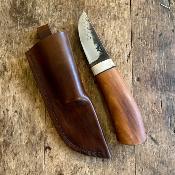 Le puukko de Fred no 1 - Lame carbone 