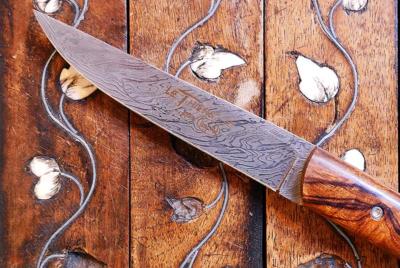 Le Thiers - Bois de fer et damas inox