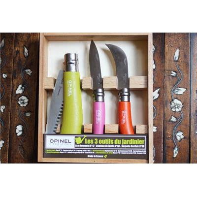Coffret du jardinier - 3 pièces en couleur