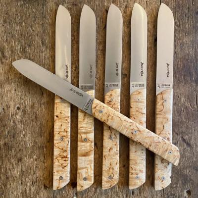 Emma - 6 couteaux de Table - Bouleau