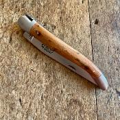 Laguiole 12 cm - Genèvrier et lame satinée