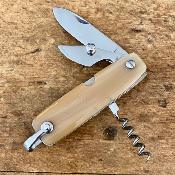 Canif 8 cm 3 pièces - Corne