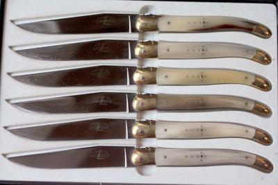 Laguiole de table - Corne blonde