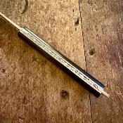 L'Olonnois - Lame carrée - Ebène