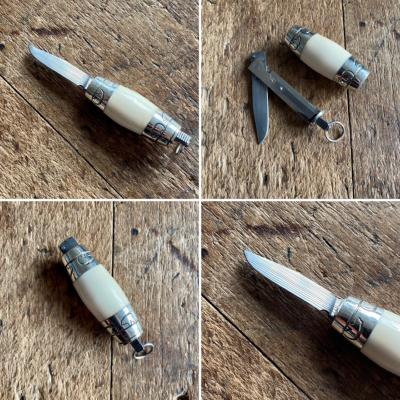 Tonneau Mini - Ivoire de Mammouth et Damas
