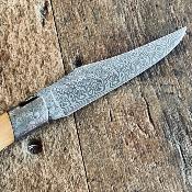 Couteau d'Occasion - Capuchadou Ivoire de Mammouth et Damas