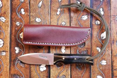 Salt fisherman No 10-3" -  Micarta noir