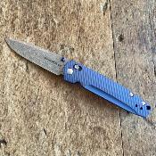 Valet 485 - Acier damas et titane