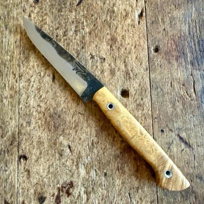 Couteau d'office - Acier carbone forgé main - Robinier