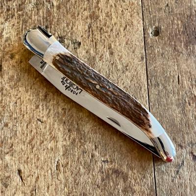 Laguiole 12 cm - Bois de cerf et inox