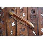 Laguiole 11 cm - Pistachier et laiton