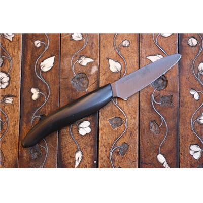 Couteau d'office céramique noire - 7,5 cm
