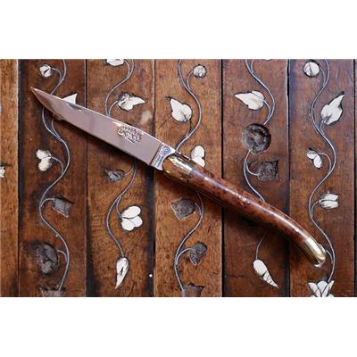 Laguiole 11 cm - Thuya et laiton