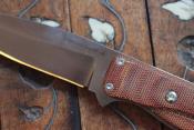 Matapedia Série guide - Micarta fauve