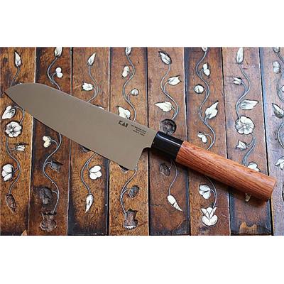 Red Wood - Couteau Santoku - 17 cm