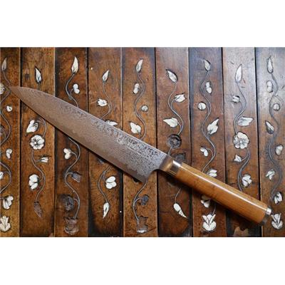 Couteau chef Gyuto - Damas, VG10 érable 