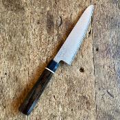 Senzo Petit Santoku 14 cm - Damas et pakkawood