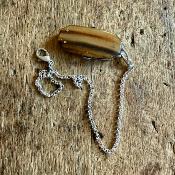 Couteau d'Occasion - Onglier Drouhin Corne et chaine argent