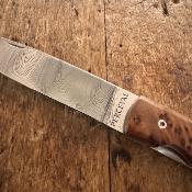 Le Français - Damas inox et genévrier