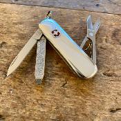Couteau Victorinox en Argent Massif