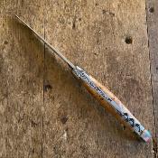 Laguiole 12 cm  tire-bouchon - Genèvrier et lame satinée