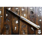 Le Sauveterre 11 cm - Buis et ressort à demi guilloché