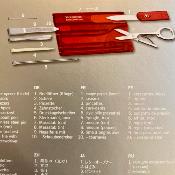 Swiss Card - Rouge