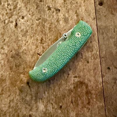 Coubi - Galuchat Vert