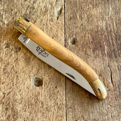 Laguiole 11 cm - Olivier et laiton 