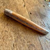 Laguiole 12 cm - Genèvrier et lame satinée
