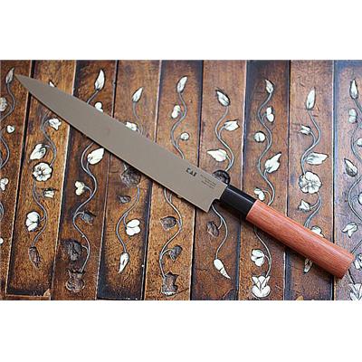 Red Wood - Couteau Sashimi Yanagiba - 24 cm