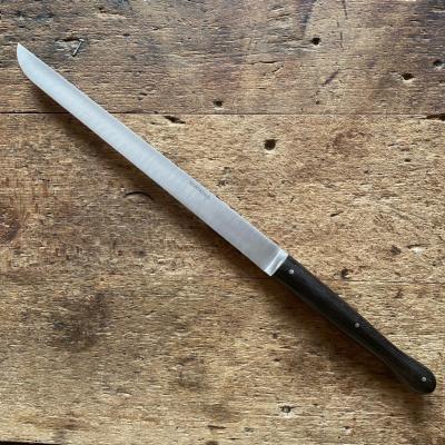 Couteau à Jambon et Saumon - Ebène
