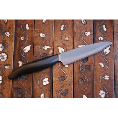 Couteau d'office céramique noire- 11 cm