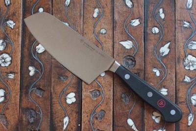 Le Kitchen surfer Chai dao - Couteau Chef " Santuko" 14 cm