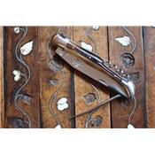 Laguiole 12 cm 3 pièces - Corne blonde