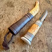 Puukko - Bois de renne et Bouleau