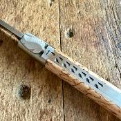 Le Sauveterre 11 cm - Bouleau et mitre - ressort demi guilloché
