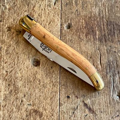 Laguiole 11 cm - Genévrier et laiton 