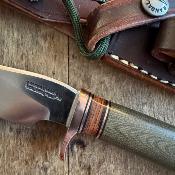 Mini copper Trailblazer No 27 - Micarta vert 
