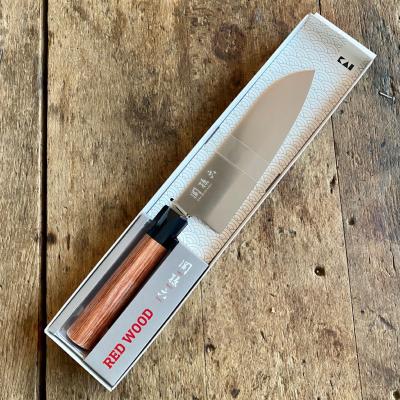 Red Wood - Couteau Santoku - 17 cm