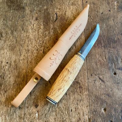 Puukko MK - Bouleau et laiton