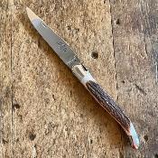 Laguiole 12 cm - Bois de cerf et inox