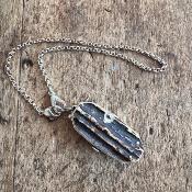 Couteau d'Occasion - Onglier Cerf et chaine argent