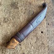 Woodsknife 25 cm - Bouleau teinté