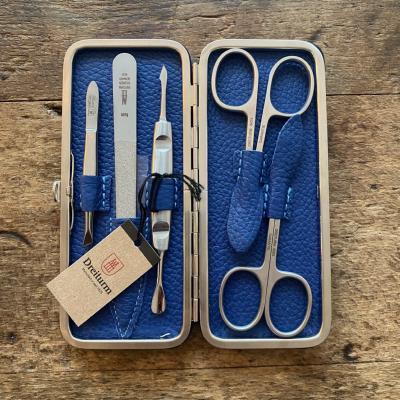 Trousse manucure - ciseaux à ongles , ciseaux à peaux - Bleu 