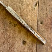 L'Olonnois - Lame pointue  Cristal- Bocote