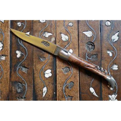 Laguiole 12 cm tire-bouchon - Bruyère et inox
