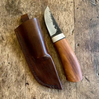 Le puukko de Fred no 1 - Lame carbone 