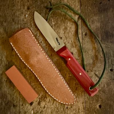 Salt fisherman and Household utility No 10-4 - Micarta Rouge