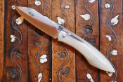 Le CV -  Pointe de corne blonde